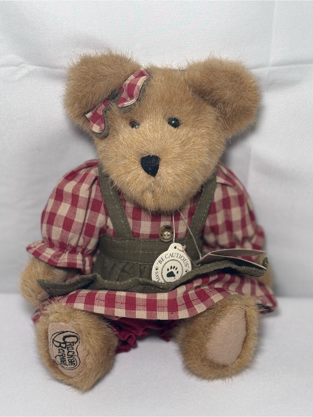 Vintage Boyd Bear "Ruthy Appleton" Cracker Barrel Exclusive
